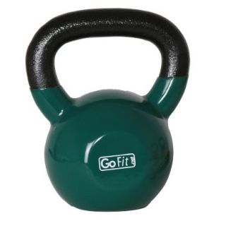 GoFit Kettlebell with Core DVD   Green (35 lbs.)