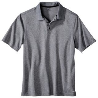 Mens Golf Polo   Charcoal Heather L