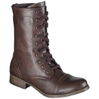 Womens Mossimo Supply Co. Khalea Combat Boots   Cognac 9.5