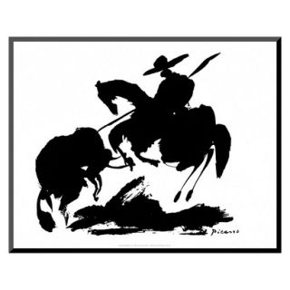 Art   Bullfight I Mounted Print