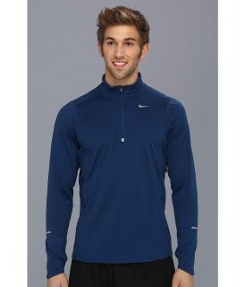 Nike Element Half Zip Mens Long Sleeve Pullover (Navy)