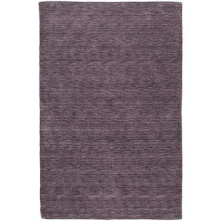 Hand tufted Gabbeh Plum Rug (96 X 130)