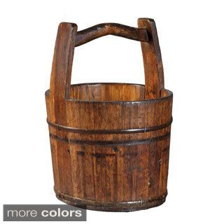 Tianjin Vintage Wooden Handled Bucket