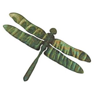 3 D Metal Reflective Wall Art Dragonfly