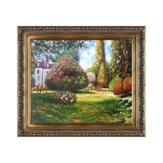 Il Parco Monceau Framed Canvas Wall Art