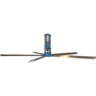 Patterson High 5 High Volume Ceiling Fan   18Ft., 201,870 CFM, 208 230 Volt 3 