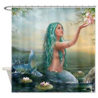  Marine Mermaid Shower Curtain