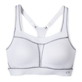 C9 by Champion Womens High Support Bra With Molded Cup   True White 36C