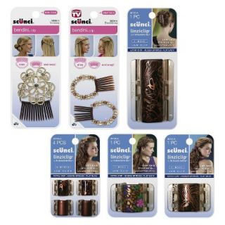 Scunci Swirl Linzi & Bendini Hair Accessory Bundle   Mocha (6 Pack)