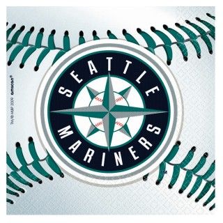 Seattle Mariners Baseball   Beverage Napkins