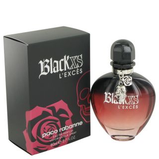 Black Xs Lexces for Women by Paco Rabanne Eau De Parfum Spray 2.7 oz