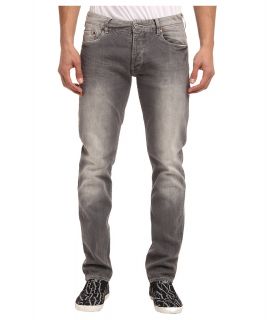 Armani Jeans Slim Fit Comfort Stretch Yolk Detail Mens Jeans (Gray)