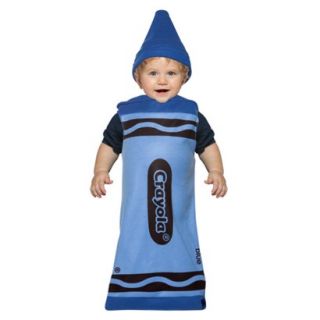 Infant Blue Crayola Crayon Bunting Costume 3 9 Months