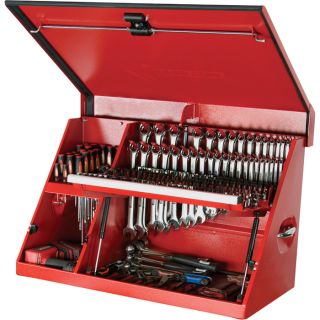 Montezuma Crossover Top Chest Toolbox   Red, Model XL450R