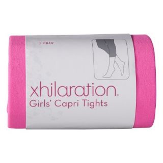 Xhilaration Girls 1 Pack Tights   Dazzle Pink 4 6X