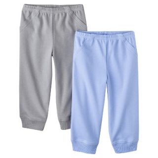 Just One YouMade by Carters Infant Boys 2 Pack Pant   Grey/Blue 9 M