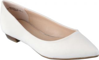 Womens Journee Collection Gwynne 01   White Slip on Shoes