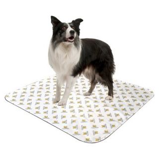 PoochPad Reusable Potty Pad Large 2 Pack   White