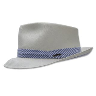 Seersucker Panama Hat