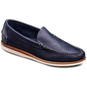 Allen Edmonds Mens Grand Canal Navy Shoes, Size 11 E   50242