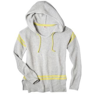 Mossimo Supply Co. Juniors Varsity Hoodie Sweater   Gray S(3 5)