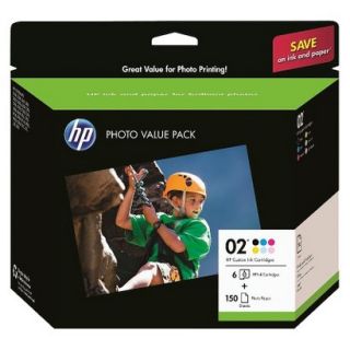 HP 02 Series Photo Value Pack   Multicolor (Q7964AN#140)