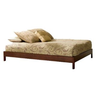 Full Bed Fashion Bed Group Murray Platform Bed   Brown