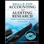 Skills for Accounting and Auditing Research (Prelim)