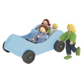 Melissa & Doug Road Trip Wooden Car & Pose able Passengers