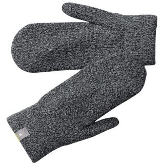 SmartWool Cozy Mittens   Merino Wool (For Men and Women)   BLACK (L/XL )