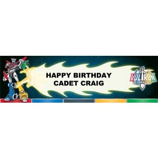 Voltron Force Personalized Banner