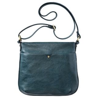 Merona Solid Crossbody Handbag   Forest Green