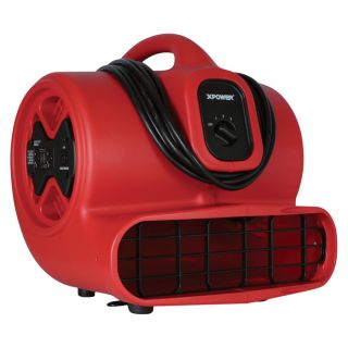 XPower Air Mover   GFCI Outlet Daisy Chain Capability, 1/3 HP, Model X 600A