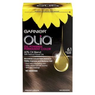 Garnier Olia Oil Powered Permanent Haircolor   6.1 Light Ash Brown
