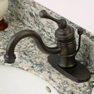 Oil Rubbed Bronze 4 Centerset Lavatory Faucet