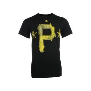 Pittsburgh Pirates Majestic MLB Cooperstown Lead The Pack T Shirt