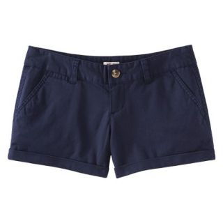 Mossimo Supply Co. Juniors Mid Length Woven Short   In the Navy 5