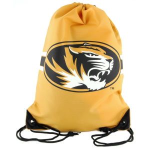 Missouri Tigers Forever Collectibles Team Stripe Drawstring Bag