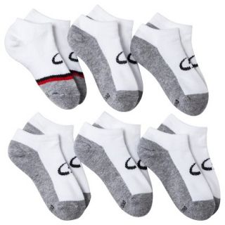C9 by Champion Boys 6 Pack Low Cut Socks   White L