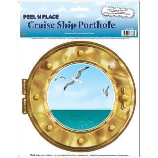 Peel N Place Cruise Ship Porthole