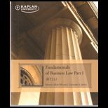 Fundamentals of Business Law Part 1 (Custom)
