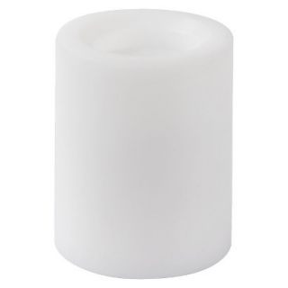 Threshold Inglow Outdoor Flameless Candle 6 x 6 with Timer