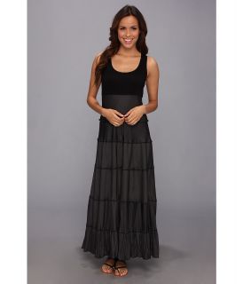 Karen Kane Tiered Maxi Dress Womens Dress (Black)
