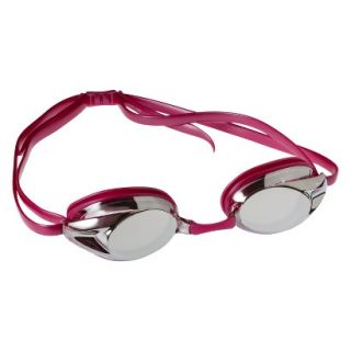 Speedo Adult Record Breaker Mirrored Goggle   Pink