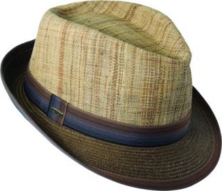 Mens Scala MS192   Brown Hats