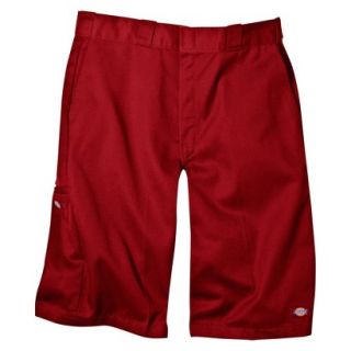 Dickies Mens 13 Loose Fit Multi Pocket Work Shorts   English Red 34