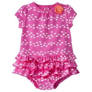 Just One YouMade by Carters Newborn Girls Jumpsuit   Pink/White 6 M