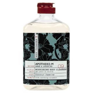 ApothekeM Coconut Jasmine Nourishing Body Cleanser   10.5 oz