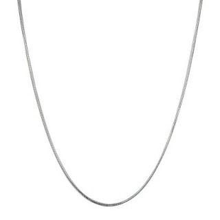Jezlaine Necklace Snake Chain Silver Plated   Silver