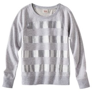Mossimo Supply Co. Juniors Crewneck Sweatshirt   Gray S(3 5)